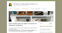 Desktop Screenshot of montessori-sachsen.com